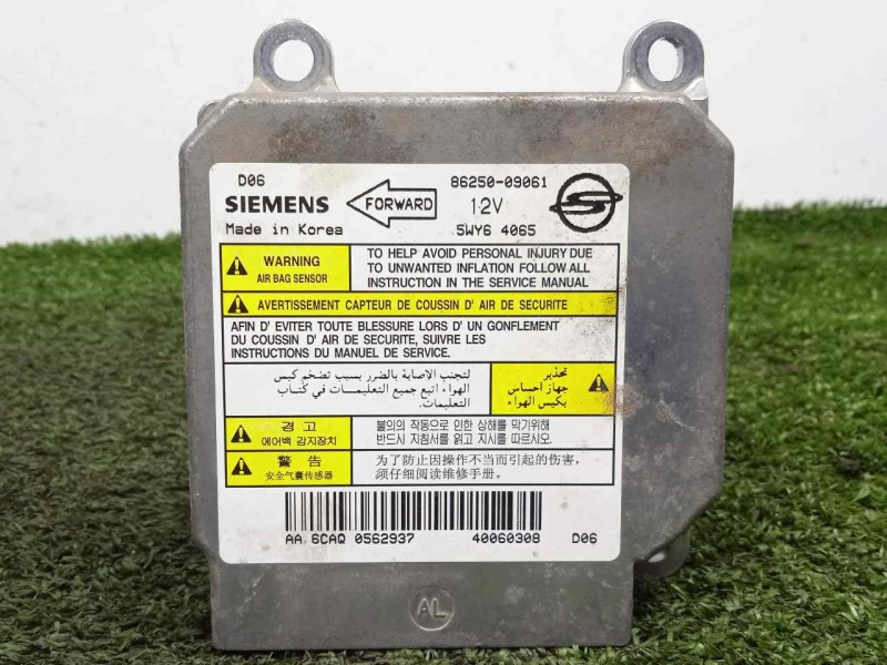 Recambio de centralita airbag para ssangyong kyron 2.0 referencia OEM IAM 5WY64065-8625009061 SIEMENS 
