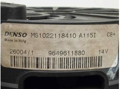 Recambio de alternador para citroën c4 coupe 1.6 16v cat (nfu / tu5jp4) referencia OEM IAM 9649611880-1022118410 DENSO - 80AH -  2