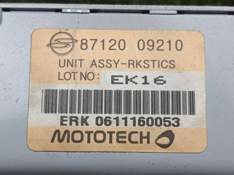 Recambio de modulo electronico para ssangyong kyron 2.0 referencia OEM IAM 8712009210  