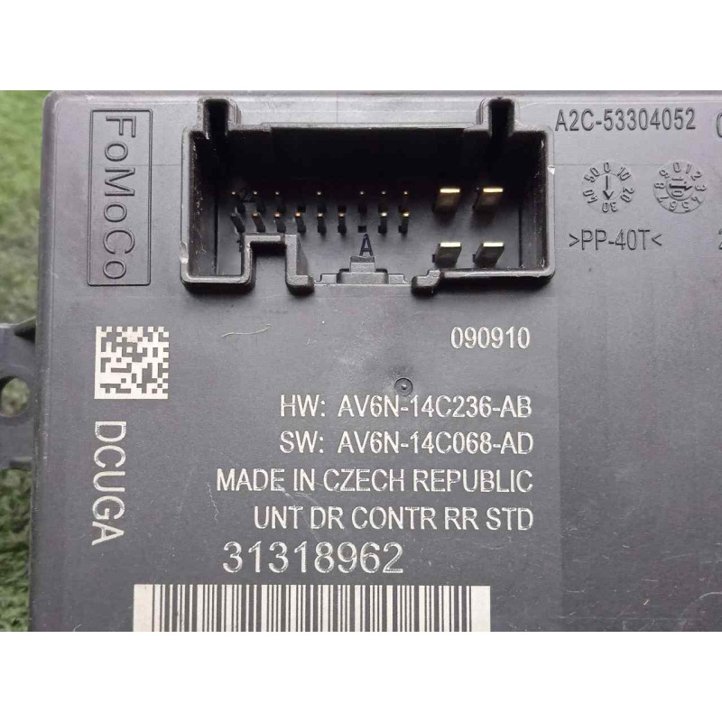 Recambio de modulo electronico para volvo s60 lim. 2.0 diesel cat referencia OEM IAM 31318962-AV6N14C236AB-AV6N14C068AD  