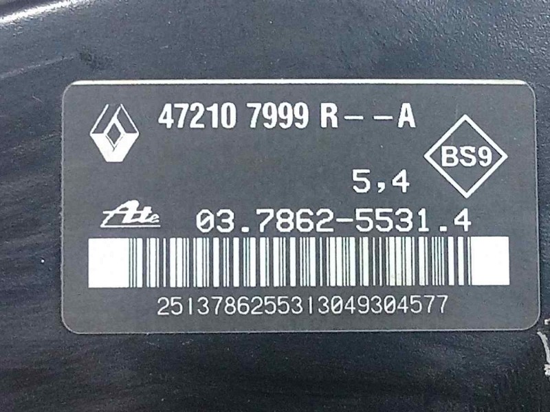 Recambio de servofreno para dacia dokker 1.5 blue dci diesel fap cat referencia OEM IAM 472107999R-03786255314 ATE 