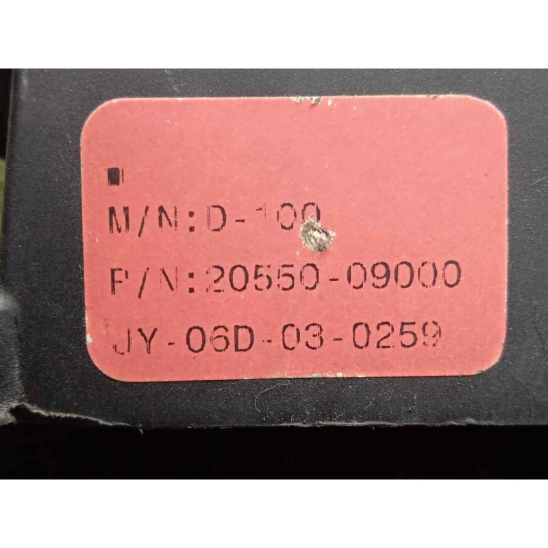 Recambio de potenciometro pedal para ssangyong kyron 2.0 referencia OEM IAM 2055009000 6.PINES 