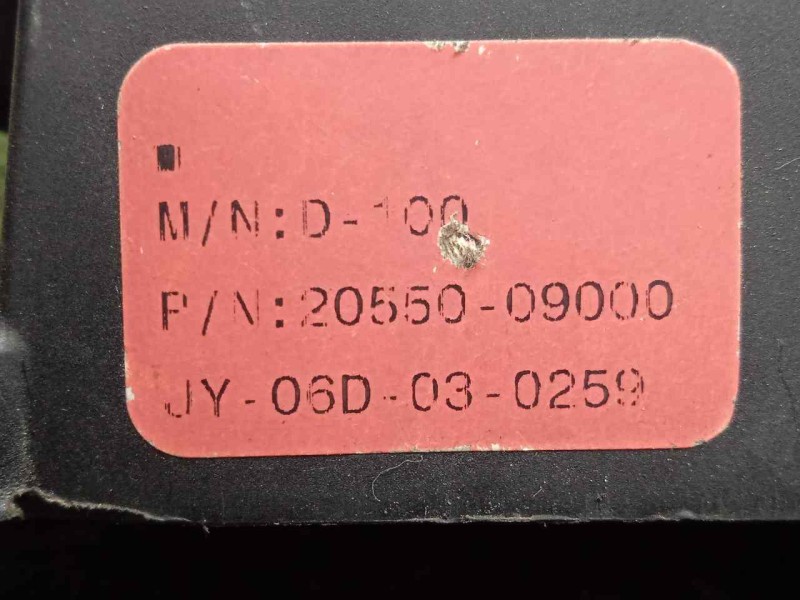 Recambio de potenciometro pedal para ssangyong kyron 2.0 referencia OEM IAM 2055009000 6.PINES 