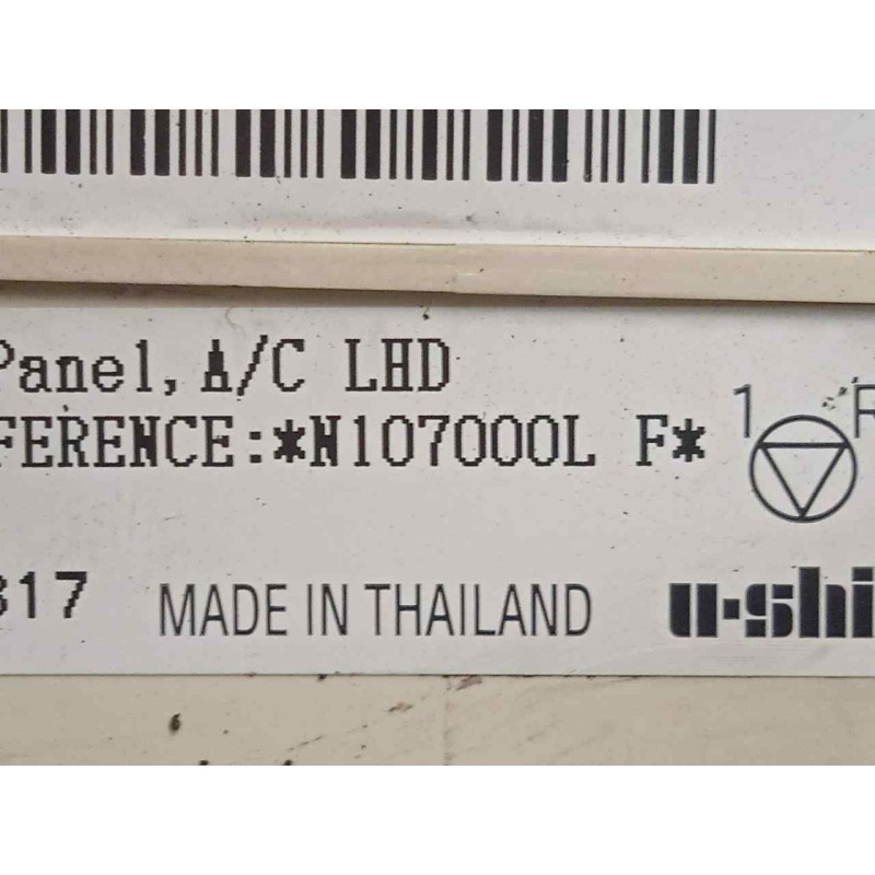 Recambio de mando calefaccion / aire acondicionado para nissan note (e11e) visia referencia OEM IAM N107000L  