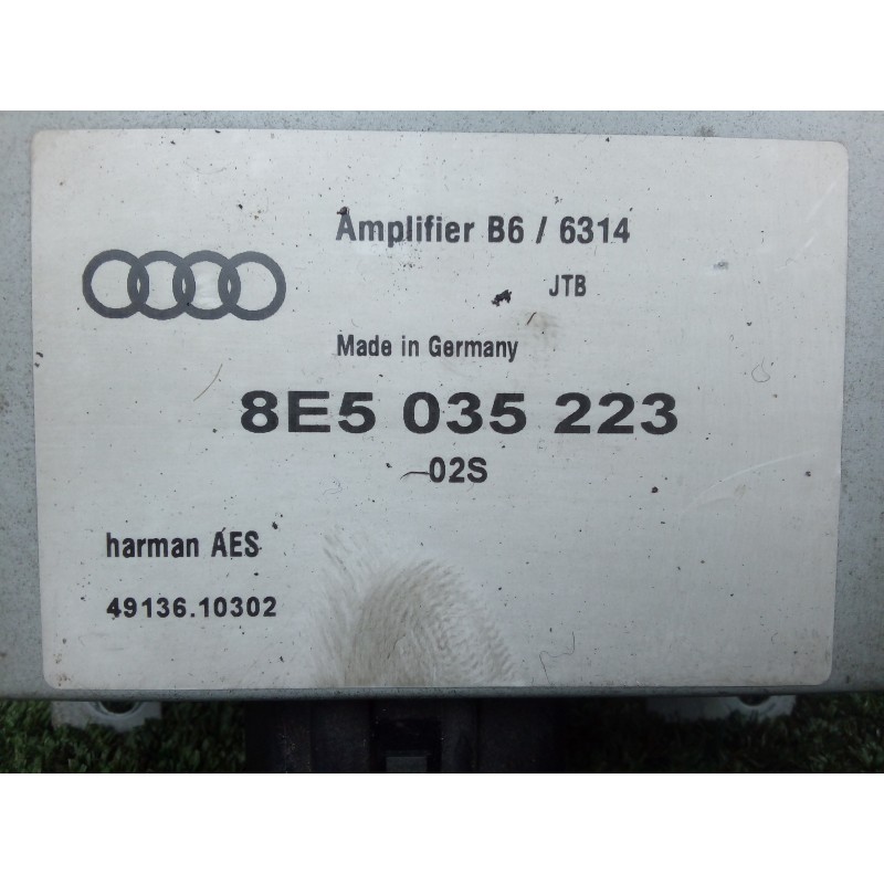 Recambio de modulo electronico para audi a4 berlina (8e) 1.9 tdi referencia OEM IAM 8E5035223  