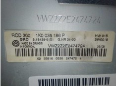 Recambio de sistema audio / radio cd para volkswagen passat berlina (3c2) 2.0 tdi referencia OEM IAM 1K0035186P   2