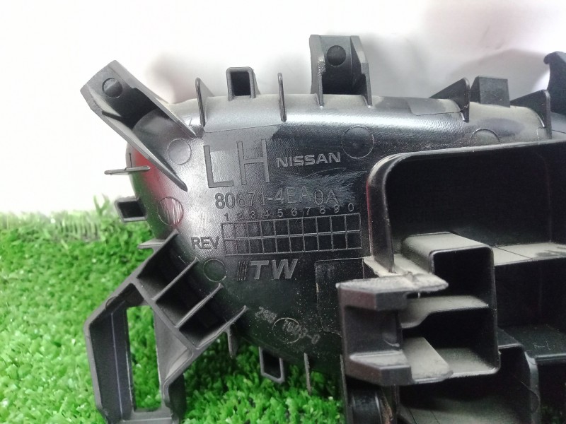 Recambio de maneta interior trasera izquierda para nissan qashqai (j11) 1.5 turbodiesel cat referencia OEM IAM 806714EA  