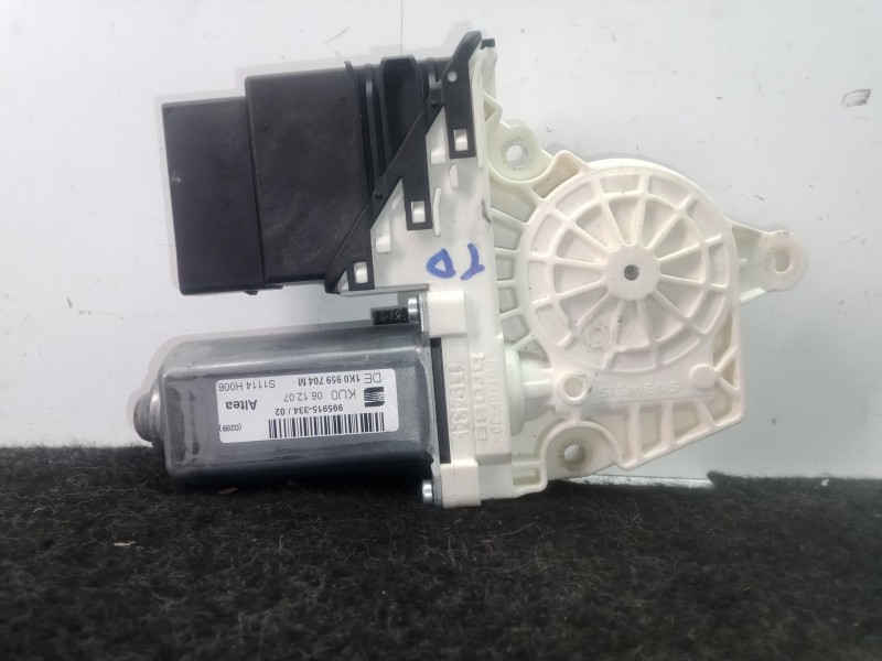 Recambio de motor elevalunas trasero derecho para seat altea xl (5p5) 1.6 referencia OEM IAM 1K0959704M  