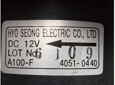 Recambio de motor calefaccion para ssangyong kyron 2.0 referencia OEM IAM 40510440 CON.CLIMA Ø DIAMETRO: 158MM 2