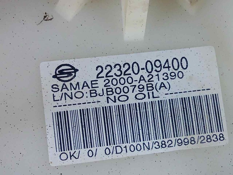 Recambio de aforador para ssangyong kyron 2.0 referencia OEM IAM 2232009400 SIN.BOMBA 2.PINES