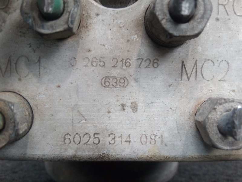 Recambio de abs para renault espace /grand espace (je0) 2.2 turbodiesel referencia OEM IAM 0273004406-0265216726-6025314081 BOSC