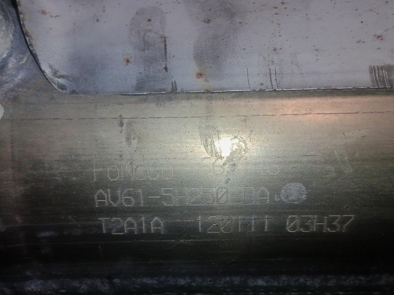 Recambio de filtro de particulas para ford c-max 2.0 tdci cat referencia OEM IAM AV615H250DA  