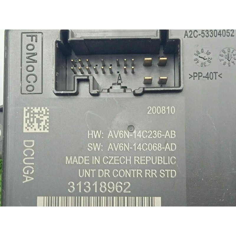 Recambio de modulo electronico para volvo s60 lim. 2.0 diesel cat referencia OEM IAM 31318962-AV6N14C236AB-AV6N14C068AD  