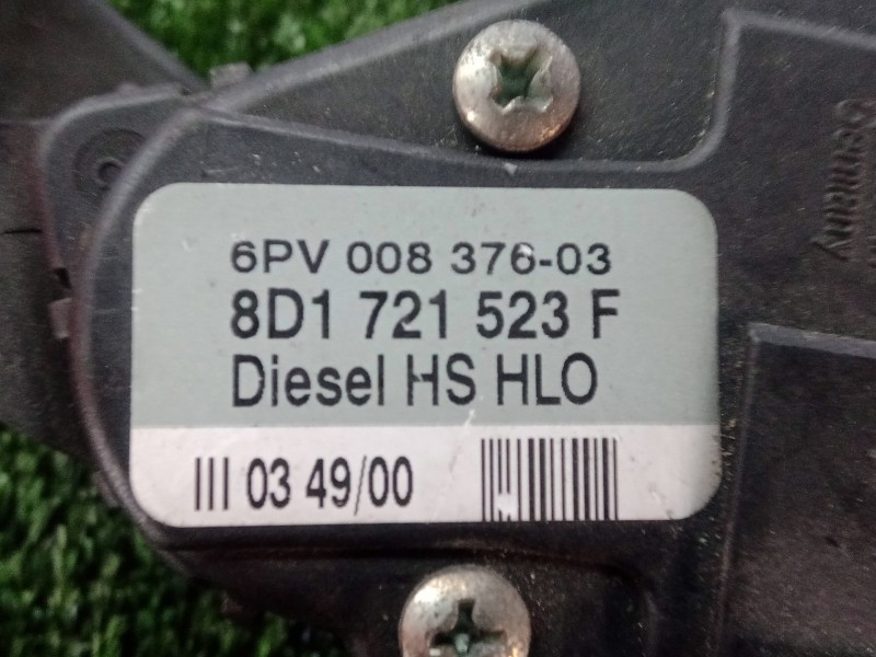 Recambio de pedal acelerador para volkswagen passat berlina (3b3) 1.9 tdi referencia OEM IAM 8D1721523F  6PV00837603