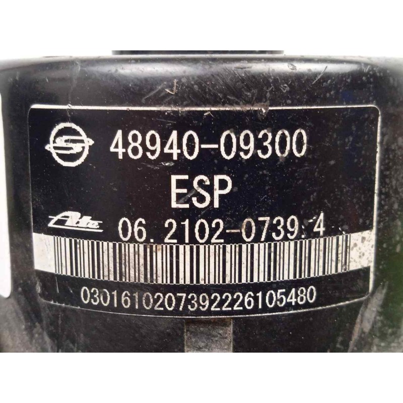 Recambio de abs para ssangyong kyron 2.0 referencia OEM IAM 06210908533-4894009300-06210207394 ATE 