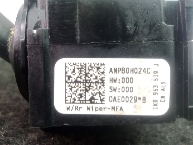 Recambio de mando limpia para seat altea xl (5p5) 1.6 referencia OEM IAM 1K0953513  