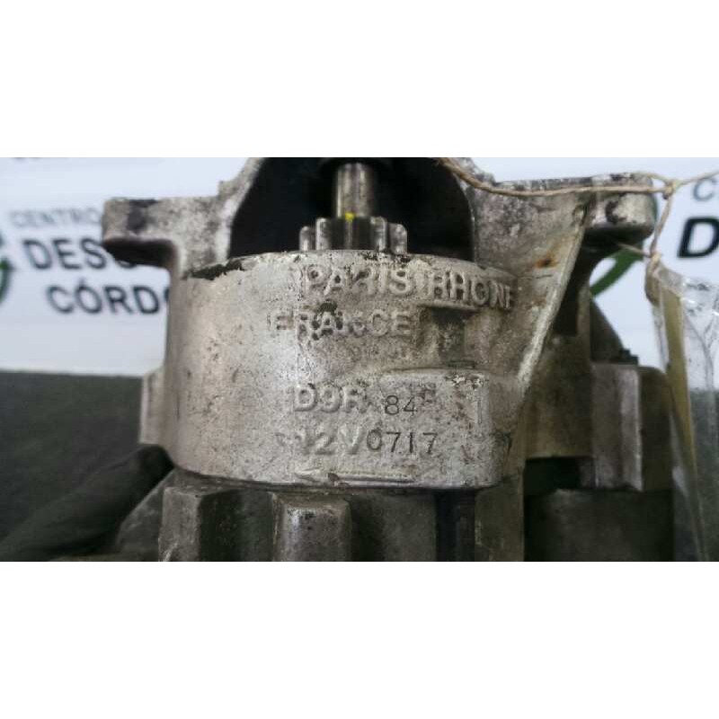Recambio de motor arranque para peugeot 605 2.1 turbodiesel referencia OEM IAM 0717-D9R84 PARIS RHONE 0717