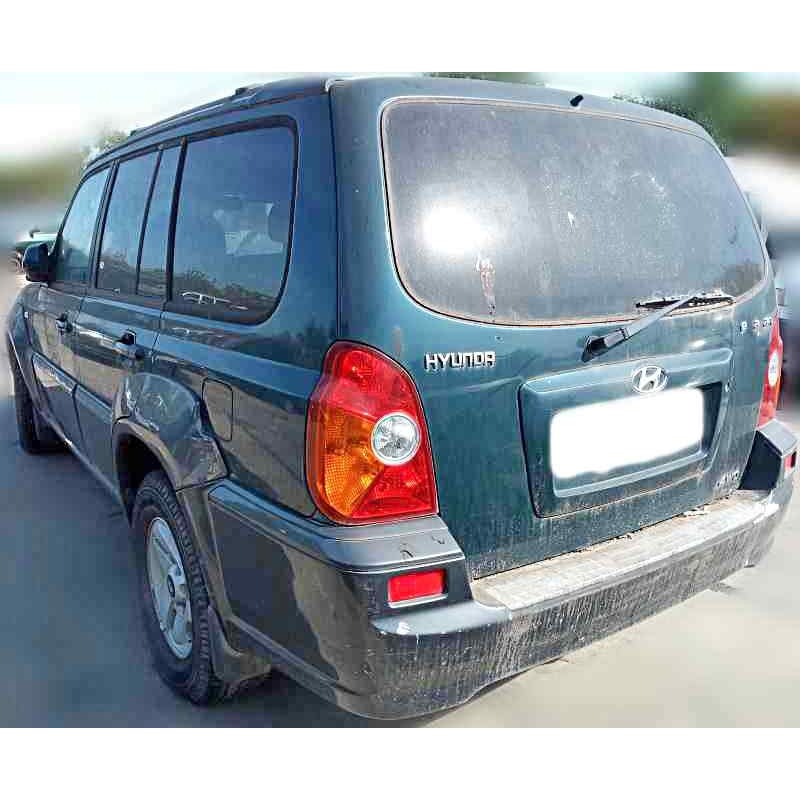 Recambio de paragolpes trasero para hyundai terracan (hp) 2.9 crdi cat referencia OEM IAM  01-04 
