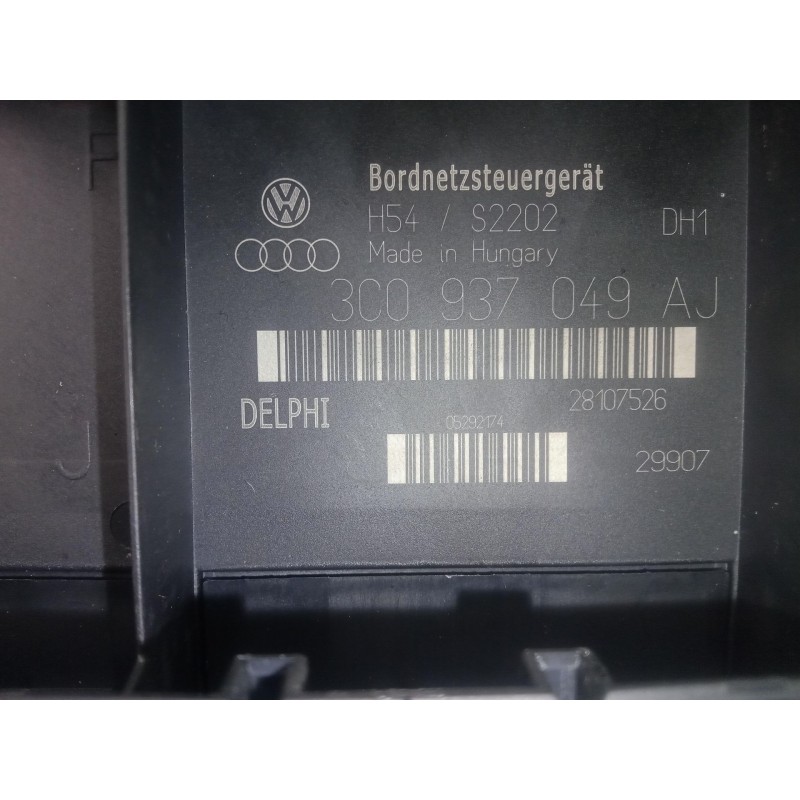 Recambio de caja reles / fusibles para seat altea xl (5p5) 1.6 referencia OEM IAM 3C0937049AJ  