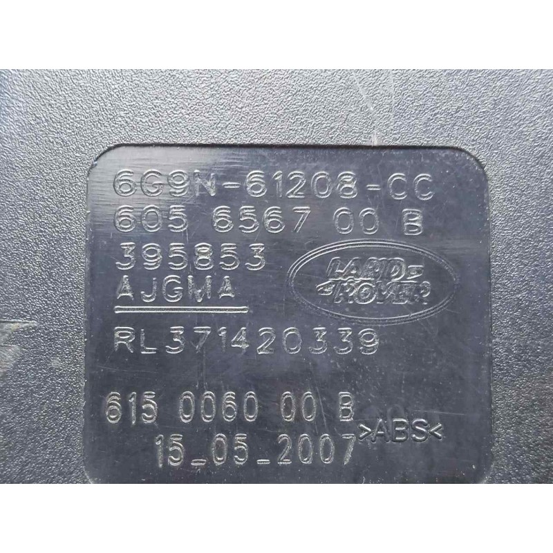 Recambio de enganche cinturon delantero derecho para land rover freelander (lr2) 2.2 td4 cat referencia OEM IAM 6G9N61208CC  