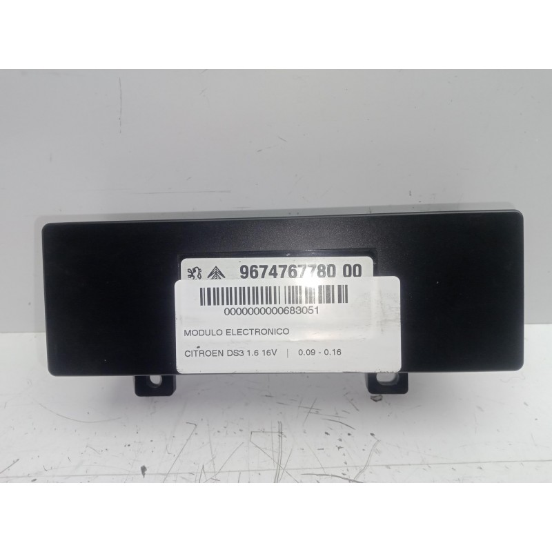 Recambio de modulo electronico para citroën ds3 1.6 16v referencia OEM IAM 967476778000 MÓDULO BLUETOOTH 