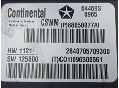 Recambio de modulo electronico para fiat freemont (345) 2.0 16v multijet cat referencia OEM IAM 68058077AI-2840705709300 CONTINE 2