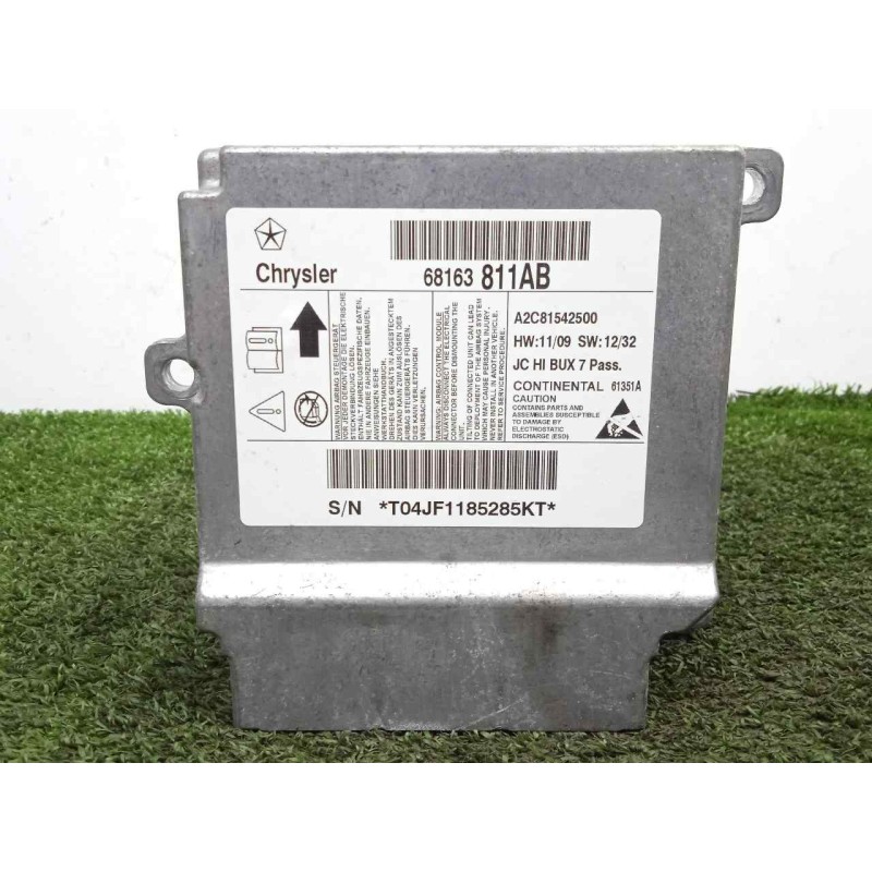 Recambio de centralita airbag para fiat freemont (345) 2.0 16v multijet cat referencia OEM IAM 68163811AB-A2C81542500  