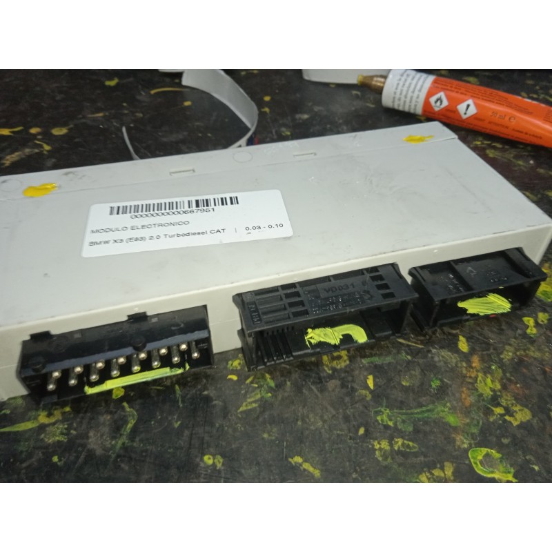 Recambio de modulo electronico para bmw x3 (e83) 2.0 turbodiesel cat referencia OEM IAM 61359161931-57762110  