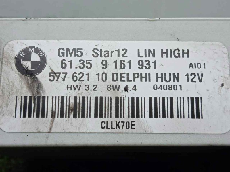 Recambio de modulo electronico para bmw x3 (e83) 2.0 turbodiesel cat referencia OEM IAM 61359161931-57762110  