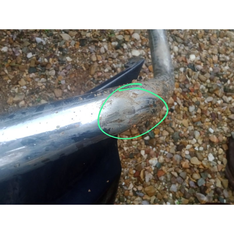 Recambio de defensa delantera para nissan patrol gr (y61) 2.8 turbodiesel cat referencia OEM IAM   