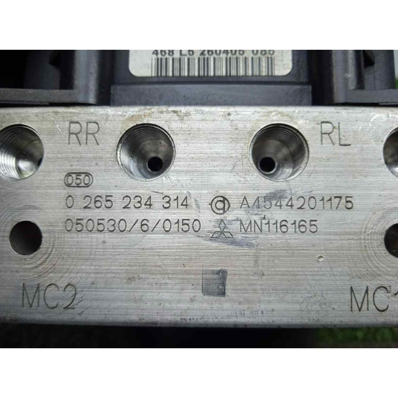 Recambio de abs para smart forfour 1.3 cat referencia OEM IAM 0265950456-0265234314-A4544201175 BOSCH 