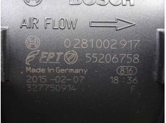 Recambio de caudalimetro para fiat freemont (345) 2.0 16v multijet cat referencia OEM IAM 0281002917-55206758 4.PINES BOSCH 2