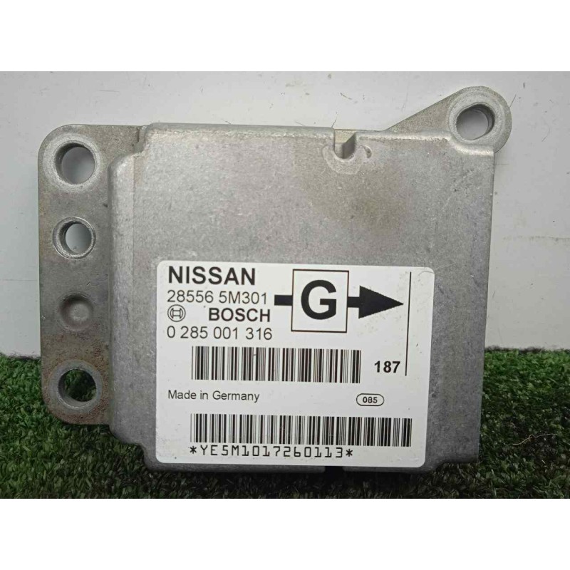 Recambio de centralita airbag para nissan almera (n16/e) 1.5 16v cat referencia OEM IAM 0285001316-285565M301 BOSCH 