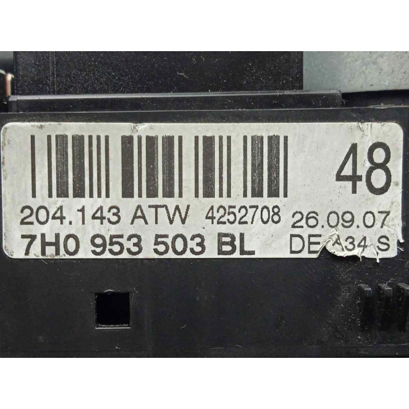 Recambio de mando luces para skoda fabia (5j2 ) 1.2 referencia OEM IAM 7H0953503BL MANDO.DOBLE 