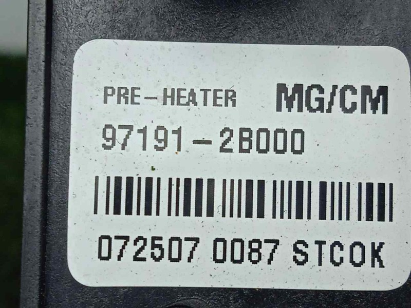 Recambio de calentador calefaccion para hyundai santa fe (bm) 2.2 crdi cat referencia OEM IAM 971912B000  