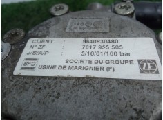 Recambio de bomba direccion para peugeot 406 berlina (s1/s2) 1.8 16v cat referencia OEM IAM 9640830480-7617955505 100.BARES - ZF 2