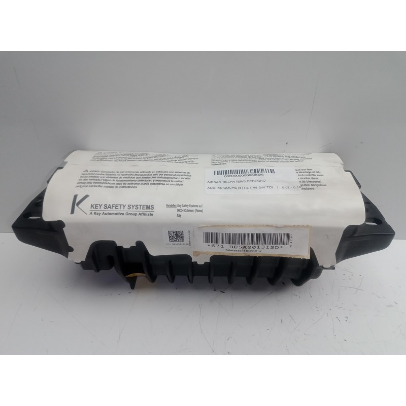 Recambio de airbag delantero derecho para audi a5 coupe (8t) 2.7 v6 24v tdi referencia OEM IAM 8T0880204D  