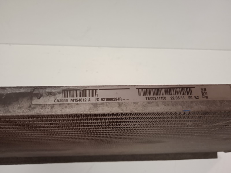 Recambio de condensador / radiador aire acondicionado para renault scenic iii grand dynamique referencia OEM IAM 921000294R-M154