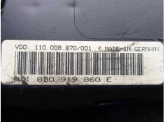 Recambio de cuadro instrumentos para audi a4 berlina (b5) 1.9 tdi referencia OEM IAM 110008870001-8D0919860E 2.CONECTORES VDO 2