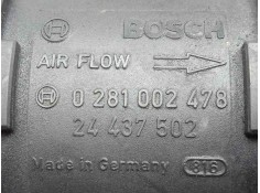 Recambio de caudalimetro para opel zafira a 2.0 dti referencia OEM IAM 0281002478-24437502   2