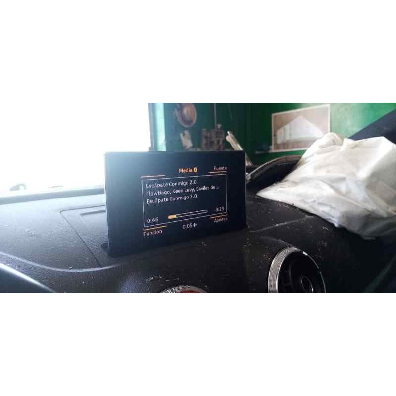Recambio de pantalla multifuncion para audi a3 sedán(8vs) 2.0 16v tdi referencia OEM IAM 8V0857273M  