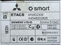 Recambio de modulo electronico para smart forfour 1.3 cat referencia OEM IAM MN902309-A4548202826-5WK45104D   2