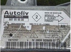 Recambio de centralita airbag para peugeot 308 1.6 16v hdi referencia OEM IAM 9664909780-607059500   2