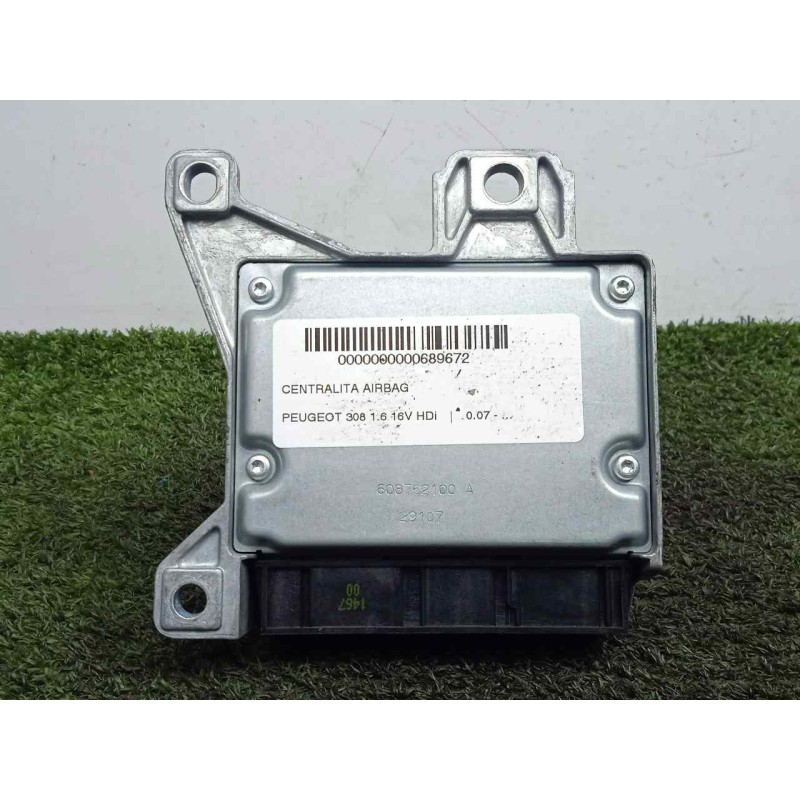 Recambio de centralita airbag para peugeot 308 1.6 16v hdi referencia OEM IAM 9664909780-607059500  