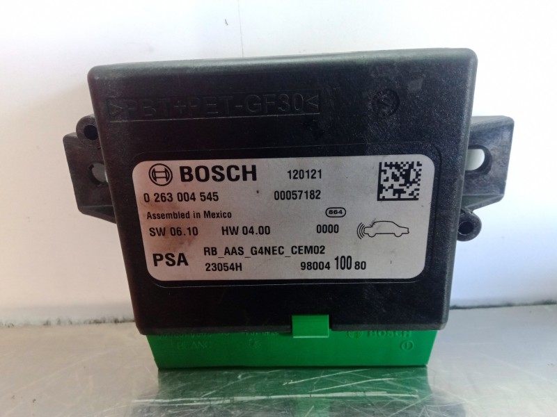 Recambio de modulo electronico para peugeot 508 2.0 16v hdi fap referencia OEM IAM 0263004545-120121-9800410080  