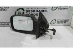 Recambio de retrovisor izquierdo para ford fiesta berlina referencia OEM IAM  COURIER. - MANUAL NEGRO PLASTICO