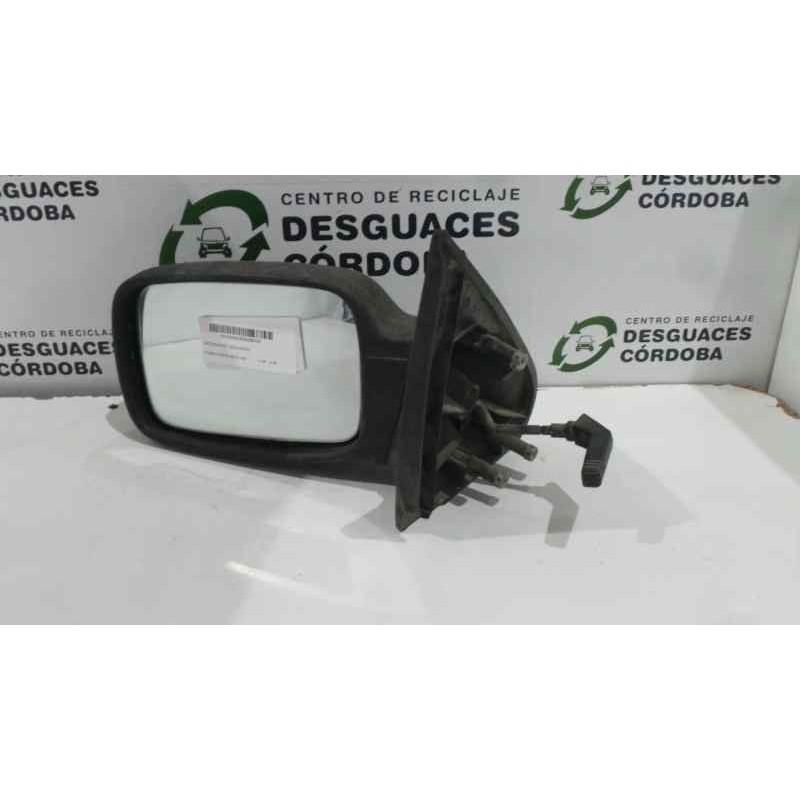 Recambio de retrovisor izquierdo para ford fiesta berlina referencia OEM IAM  COURIER. - MANUAL NEGRO PLASTICO