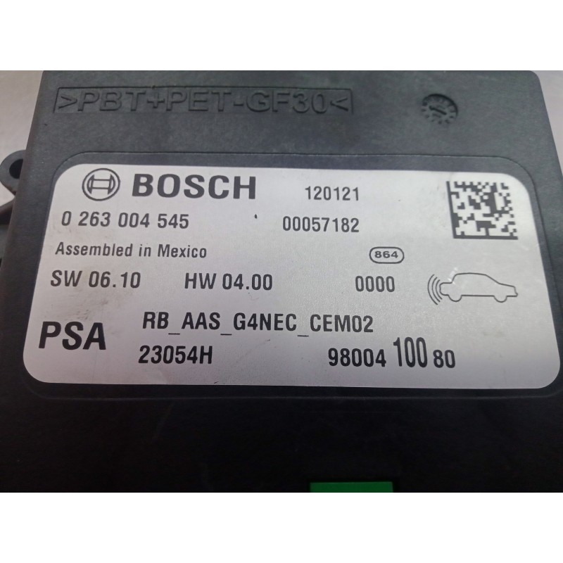 Recambio de modulo electronico para peugeot 508 2.0 16v hdi fap referencia OEM IAM 0263004545-120121-9800410080  