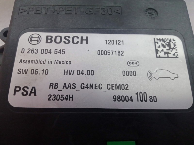Recambio de modulo electronico para peugeot 508 2.0 16v hdi fap referencia OEM IAM 0263004545-120121-9800410080  