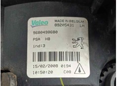 Recambio de faro antiniebla izquierdo para peugeot 308 1.6 16v hdi referencia OEM IAM 9680498680-89205431 07//11 CON.TARA 2